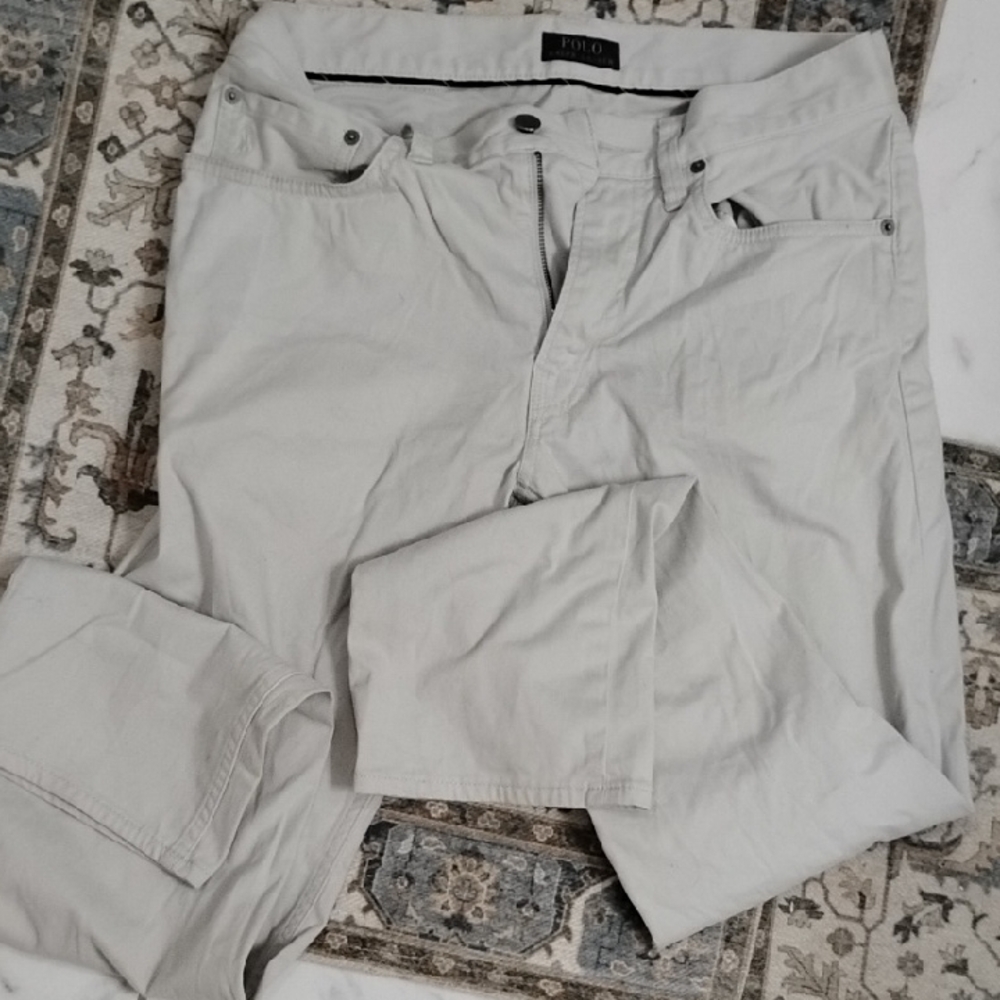 Polo by Ralph Lauren Gray Chinos Slim Straight 31/30